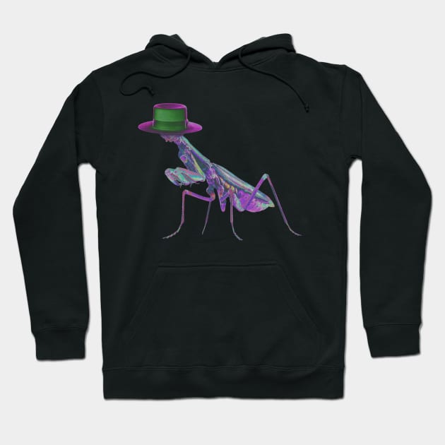 Mantis with a hat Hoodie by abdoos